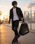 OVERS 4in1 Set Professional Inline Skates Shoes, Helmet, Protection, Skates Bag for Adults, 36-44 - Image 5