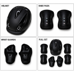 OVERS Kids & Adults Protective Gear Set 7-in-1–Helmet, Knee Pads, Elbow Pads & Wrist Guards for Scooter, Skateboarding, Cycling & Roller Skating - Image 8