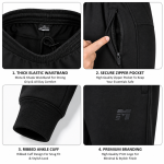 Mens Sports Jogger Training Athletic Pant With Bottom Elastic. M-2XL - Image 8