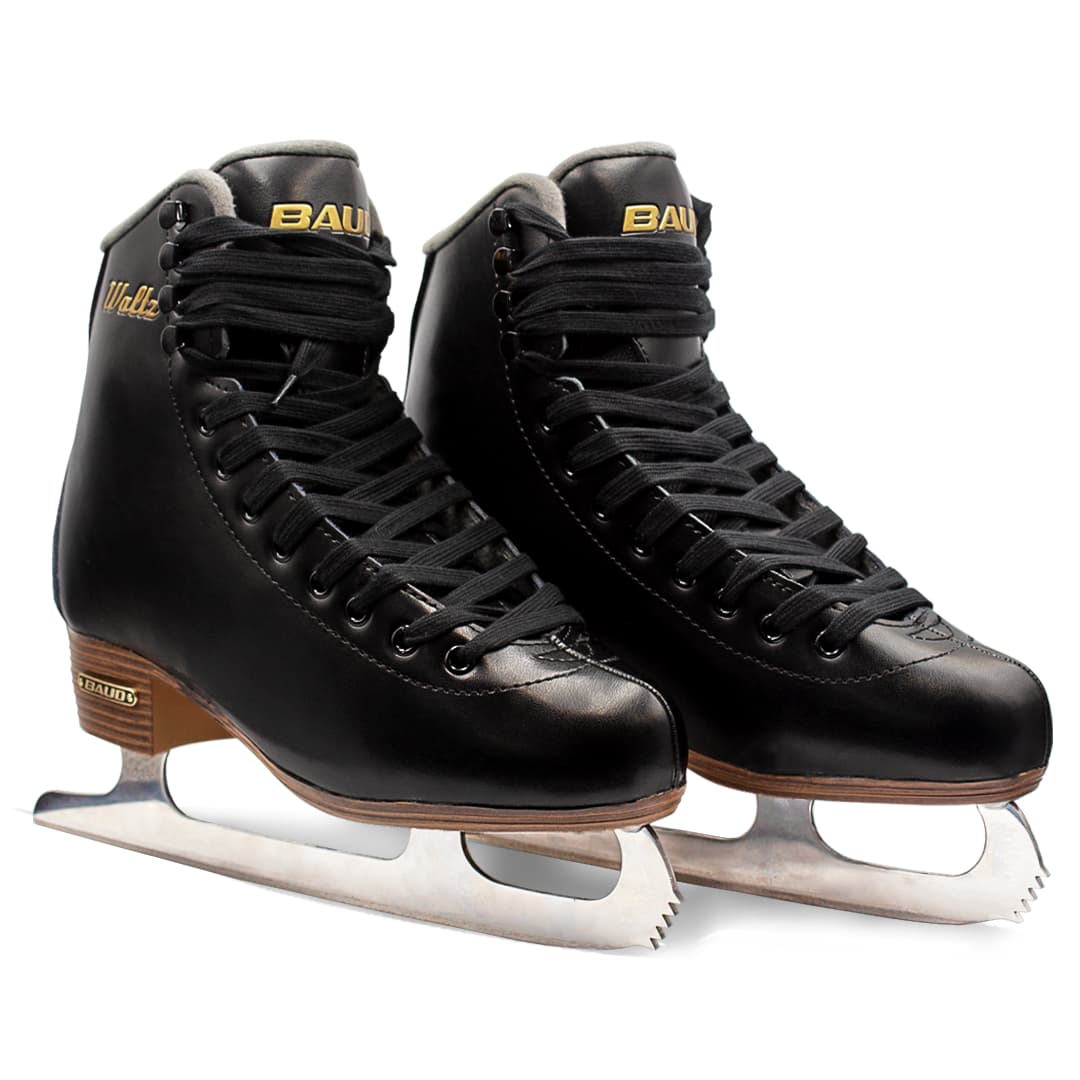 Ice Figure Blk 1 9th.1 BAUD Figure Black Ice Sktates Shoes For Women & Girls. (33-44) - Image 1