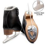9th.1 BAUD Figure Black Ice Sktates Shoes For Women & Girls. (33-44) - Image 5