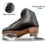 9th.1 BAUD Figure Black Ice Sktates Shoes For Women & Girls. (33-44) - Image 6